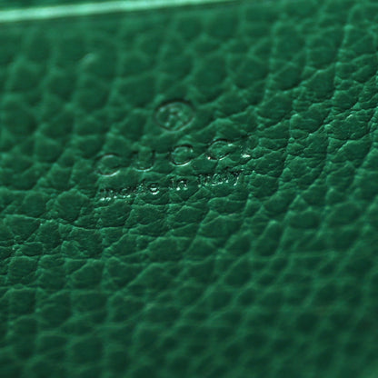 Gucci Calfskin Mini Dionysus Chain Wallet Emerald 8 of 12