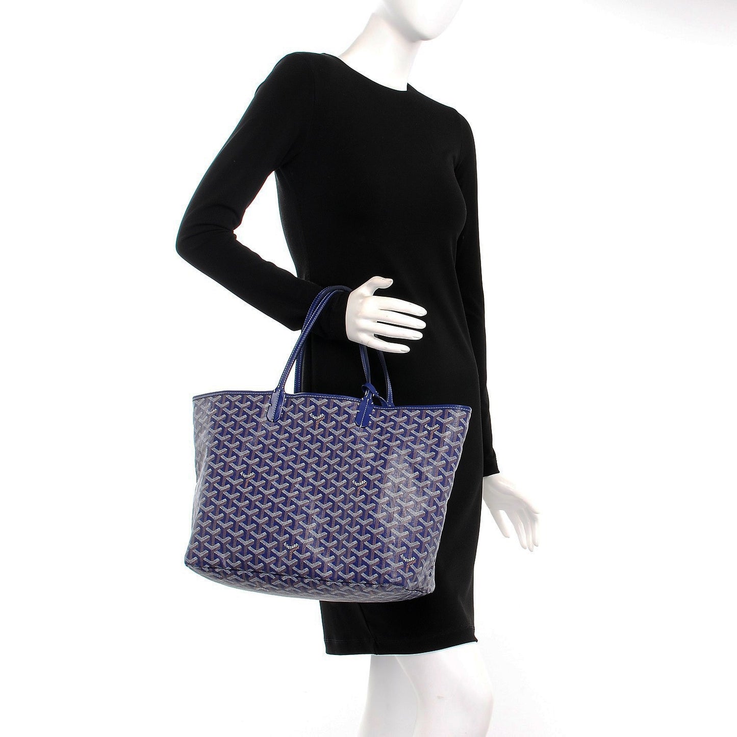 Goyardine Saint Louis PM Navy