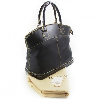 Louis Vuitton Suhali Lockit MM Black 3 of 9