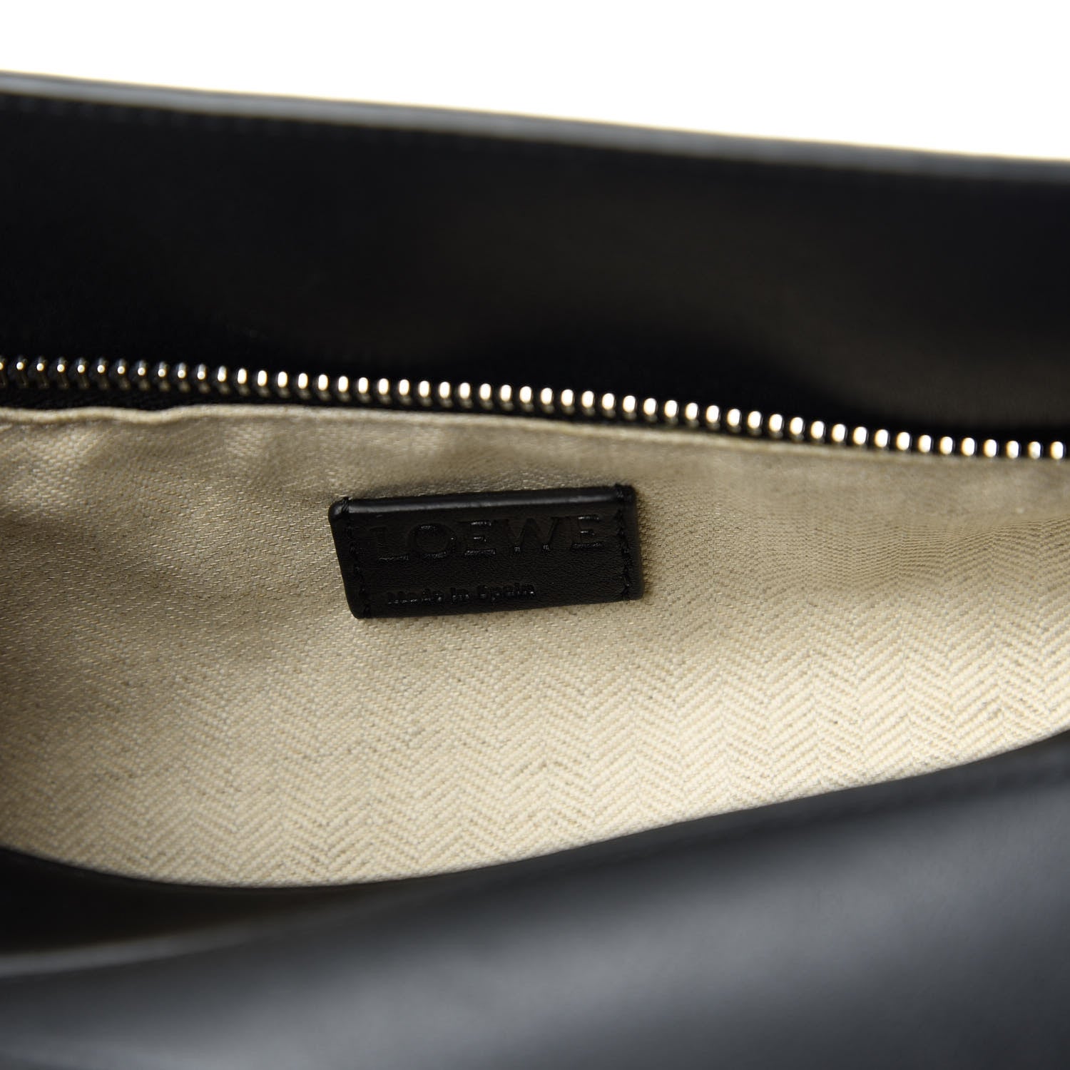 Loewe Calfskin Medium Puzzle Bag Black 8 of 10