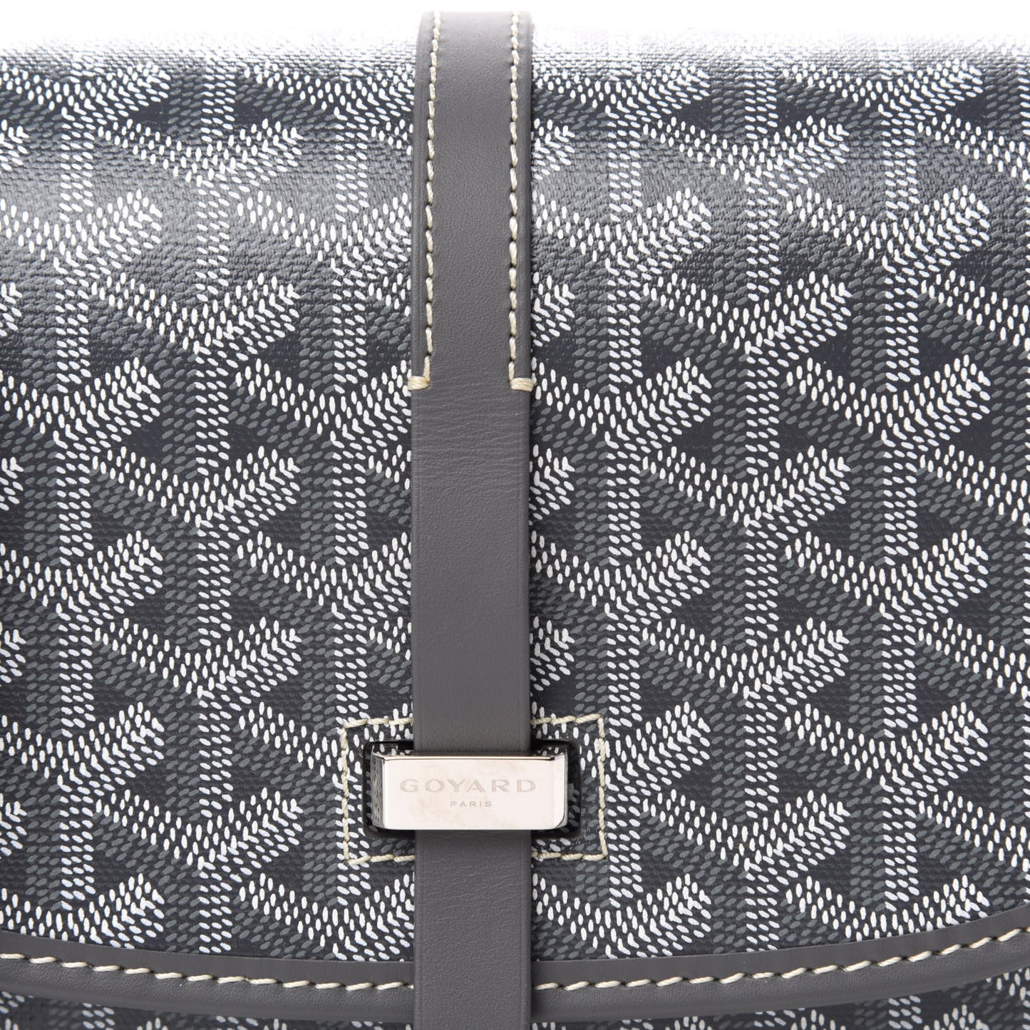 Goyardine Belvedere II PM Messenger Bag Gray