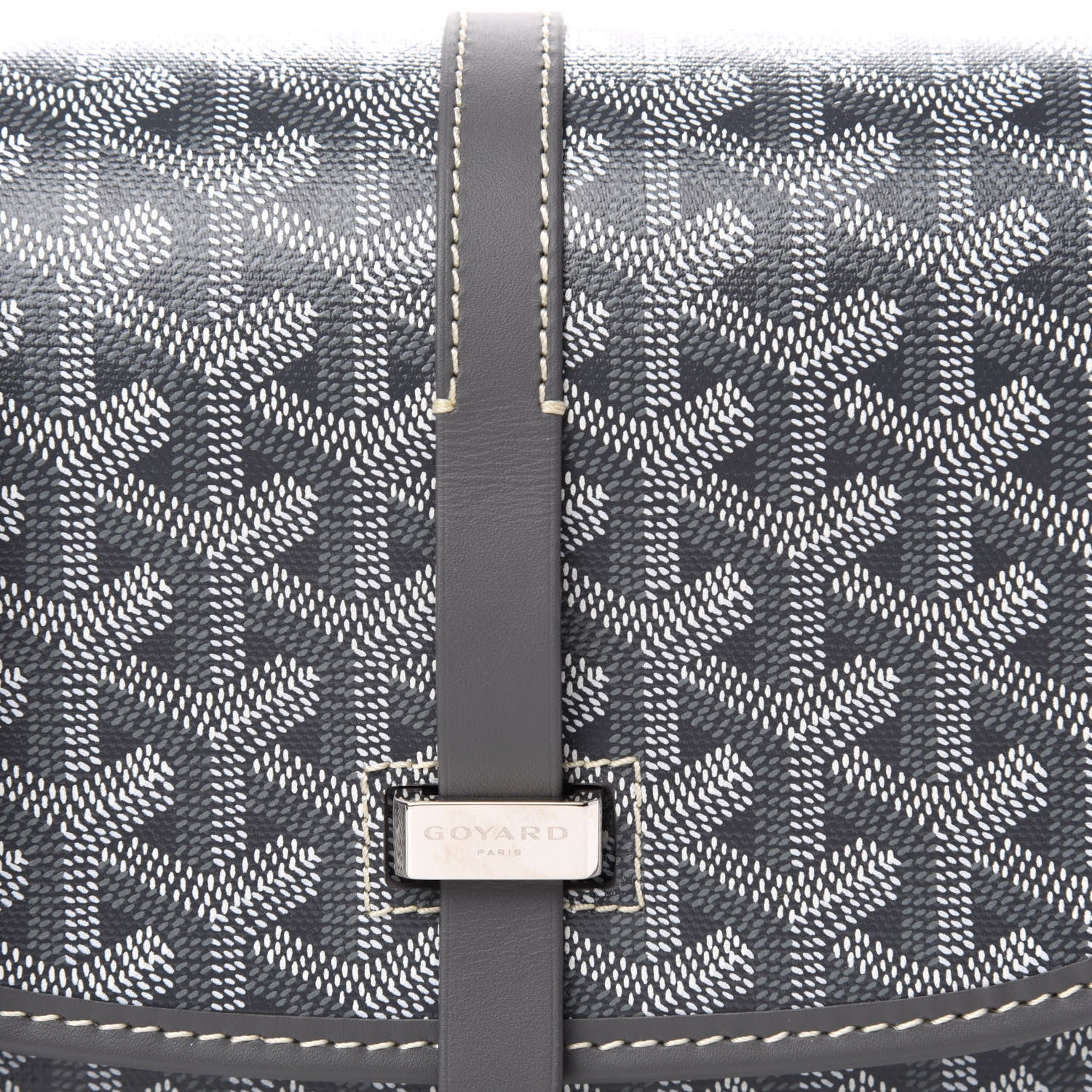 Goyard Goyardine Belvedere II PM Messenger Bag Gray 9 of 9