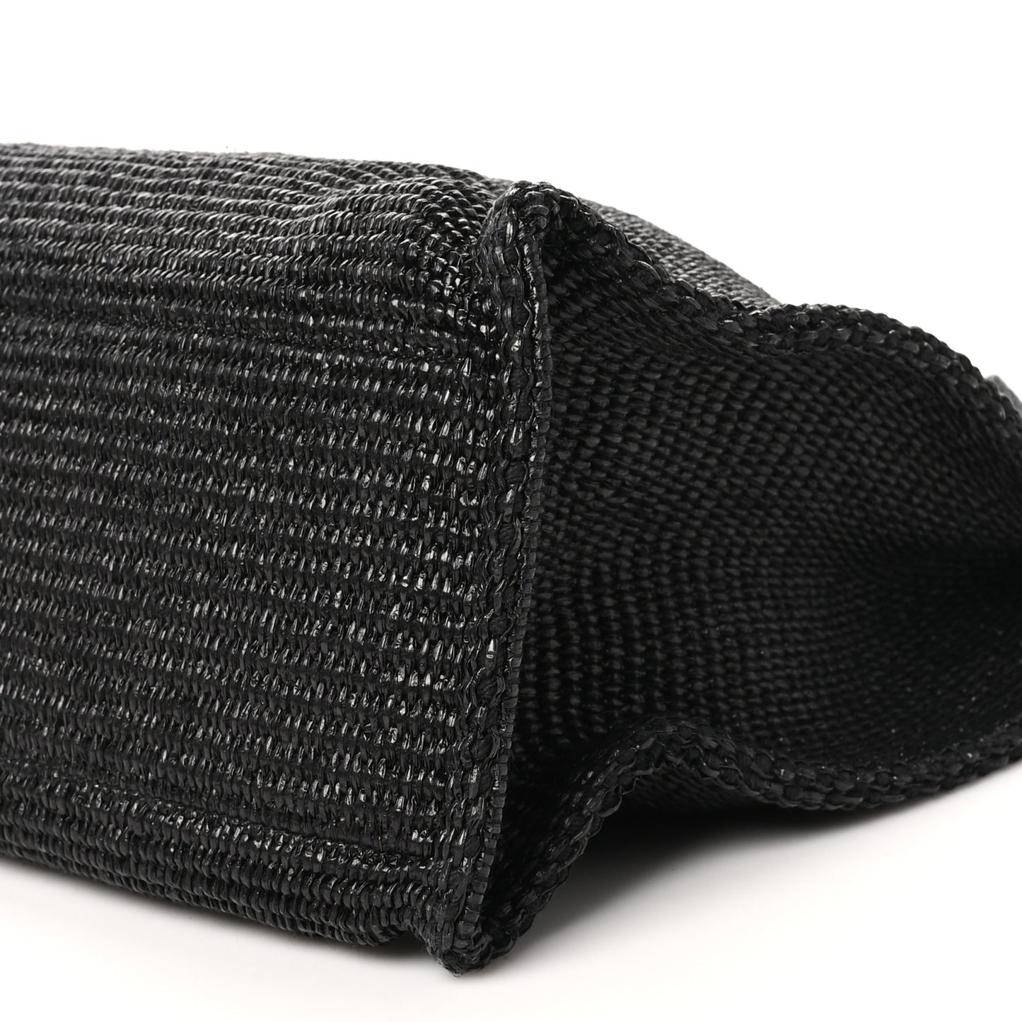 Raffia Medium G Tote Black