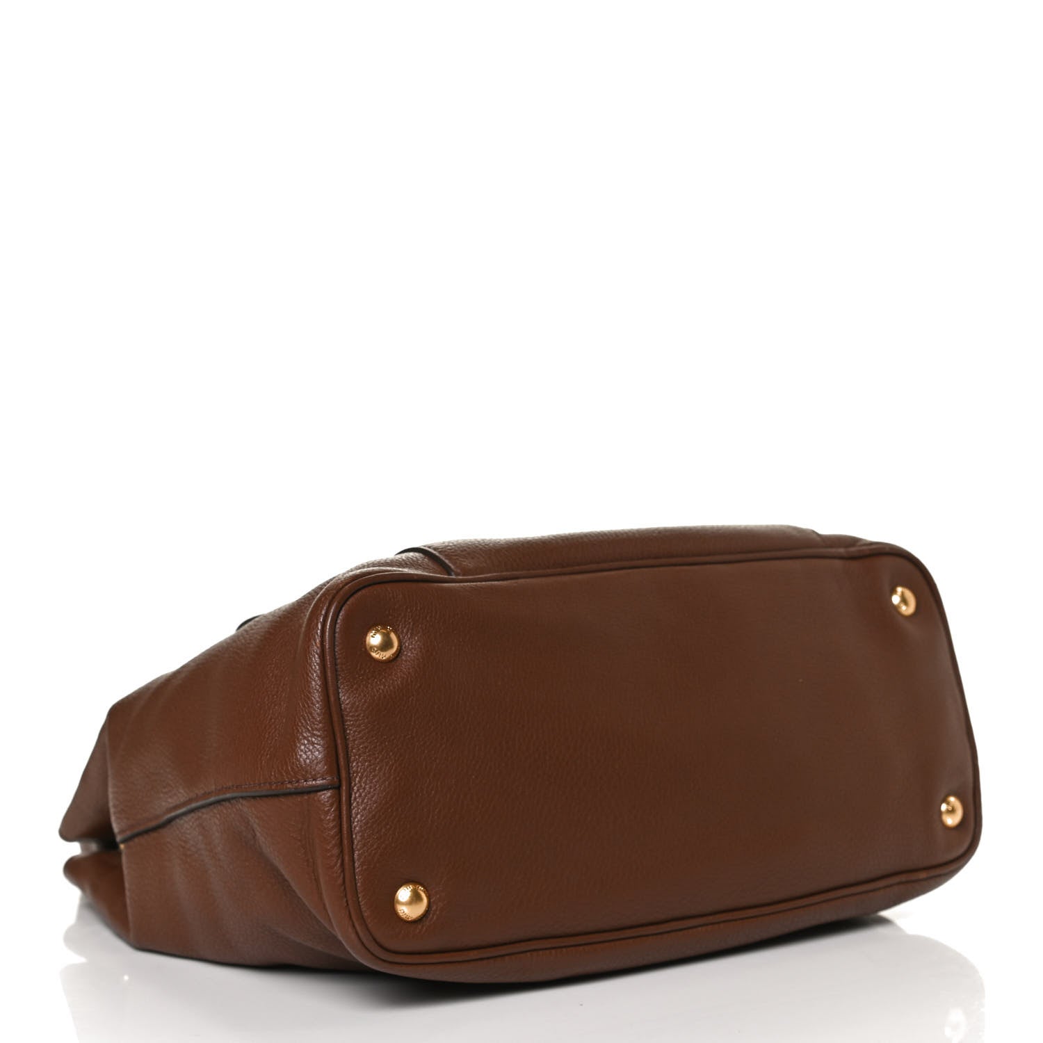 Miu Miu Vitello Phenix Shoulder Bag Palissandro 3 of 13