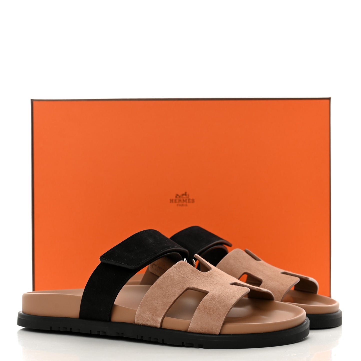 Suede Goatskin Womens Chypre Sandals 38 Rose Perle Black