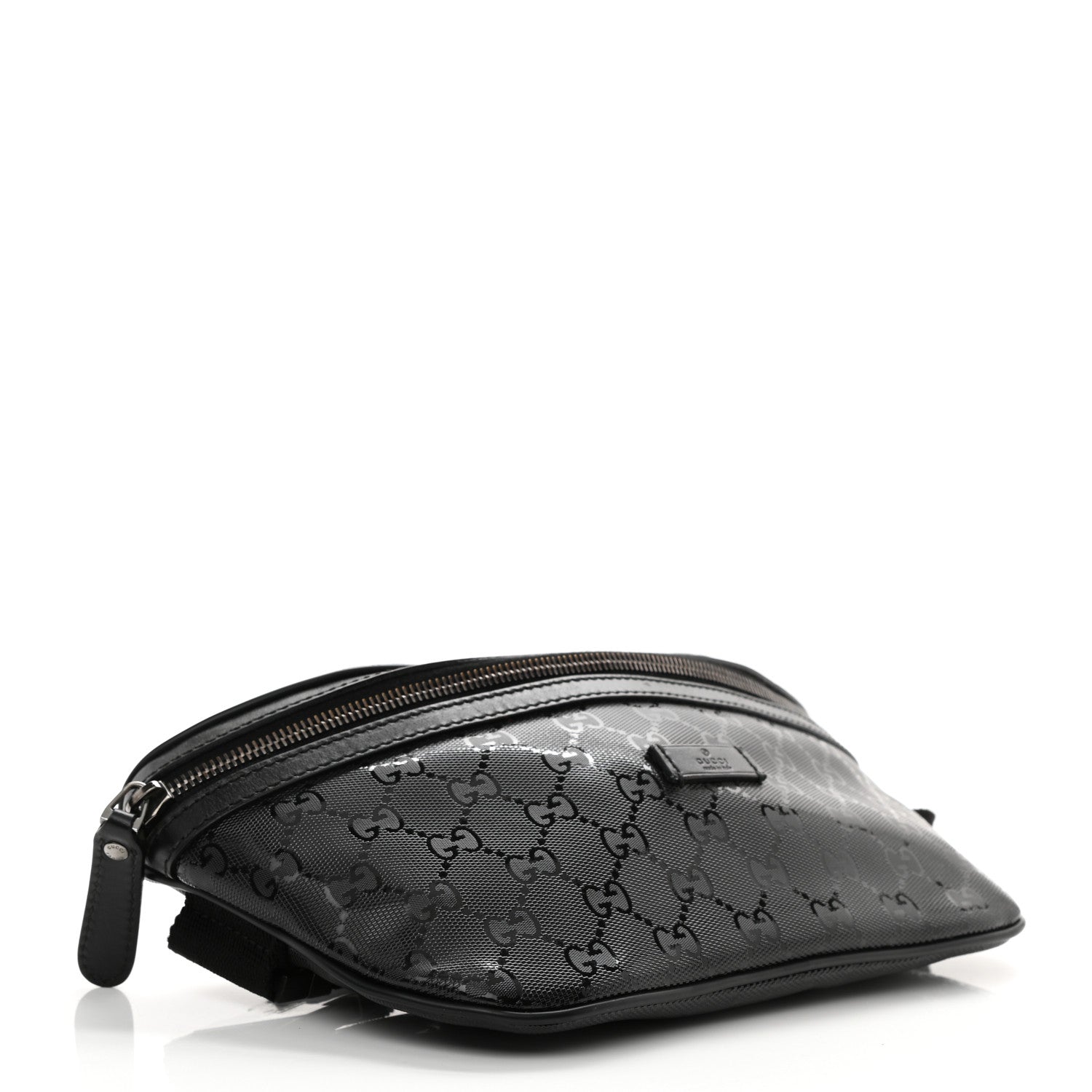 Gucci Imprime Monogram Belt Bag Black 4 of 9