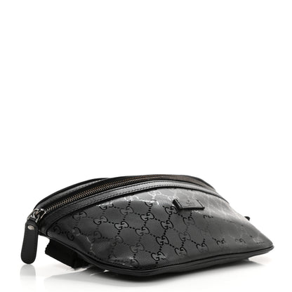 Gucci Imprime Monogram Belt Bag Black 4 of 9