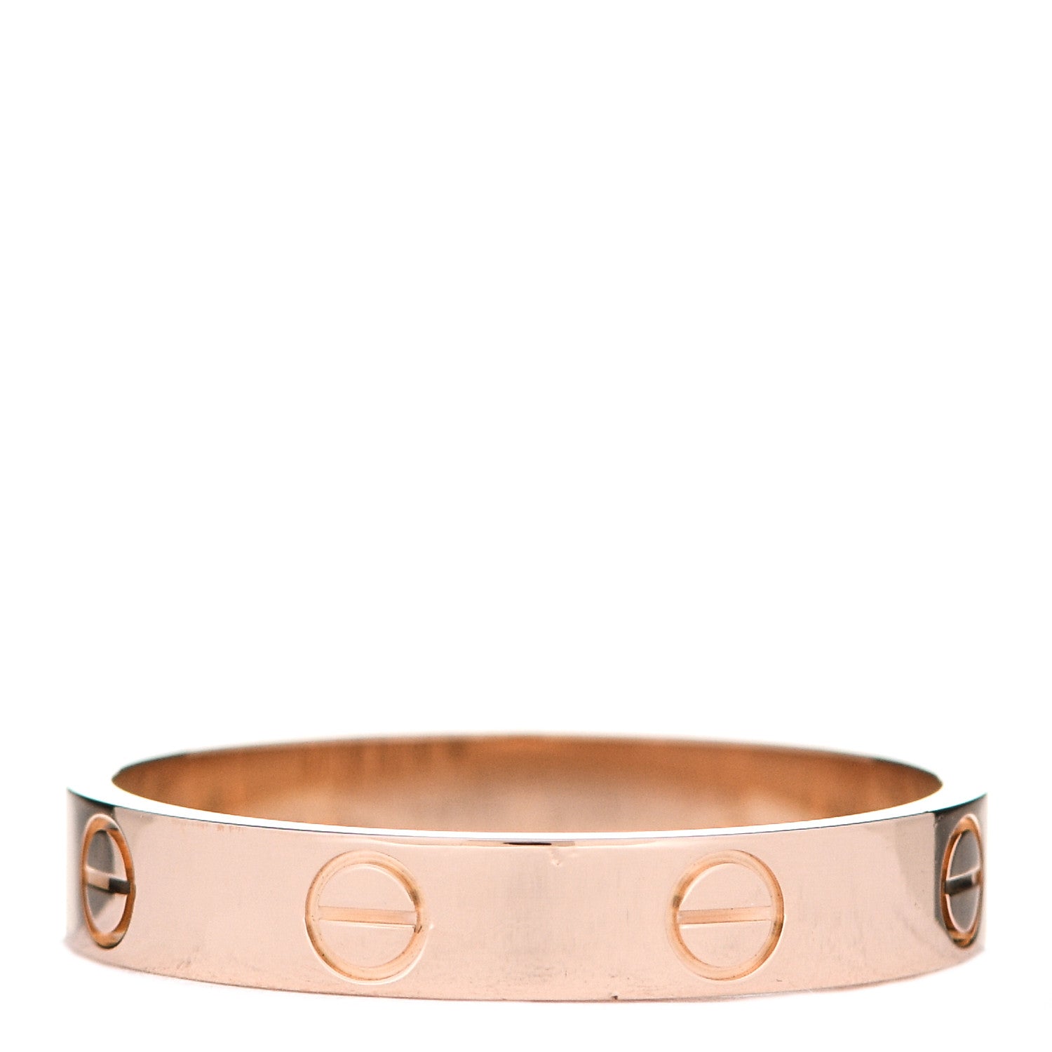 Cartier 18K Pink Gold 3.5mm LOVE Wedding Band Ring 58 8.25 3 of 4
