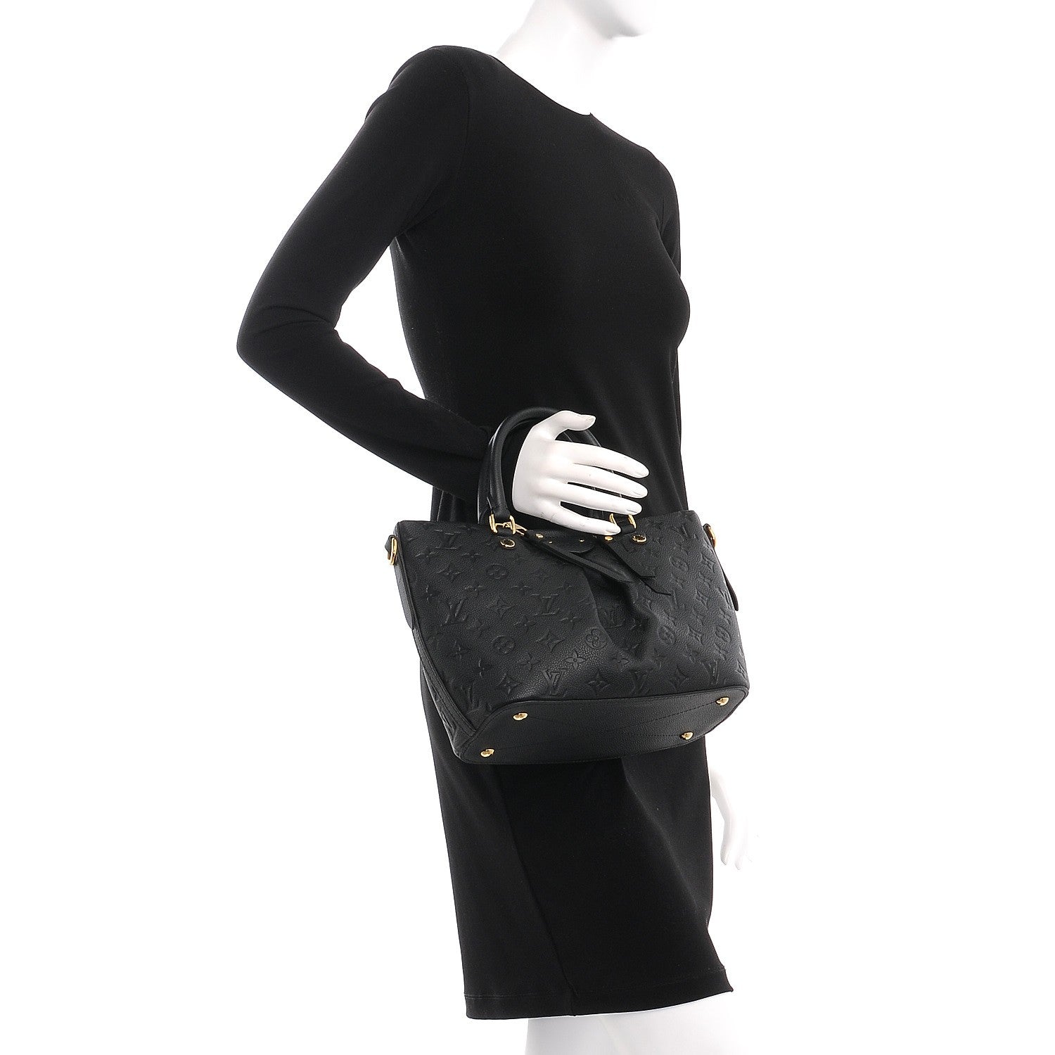 Louis Vuitton Empreinte Mazarine PM Black 3 of 9