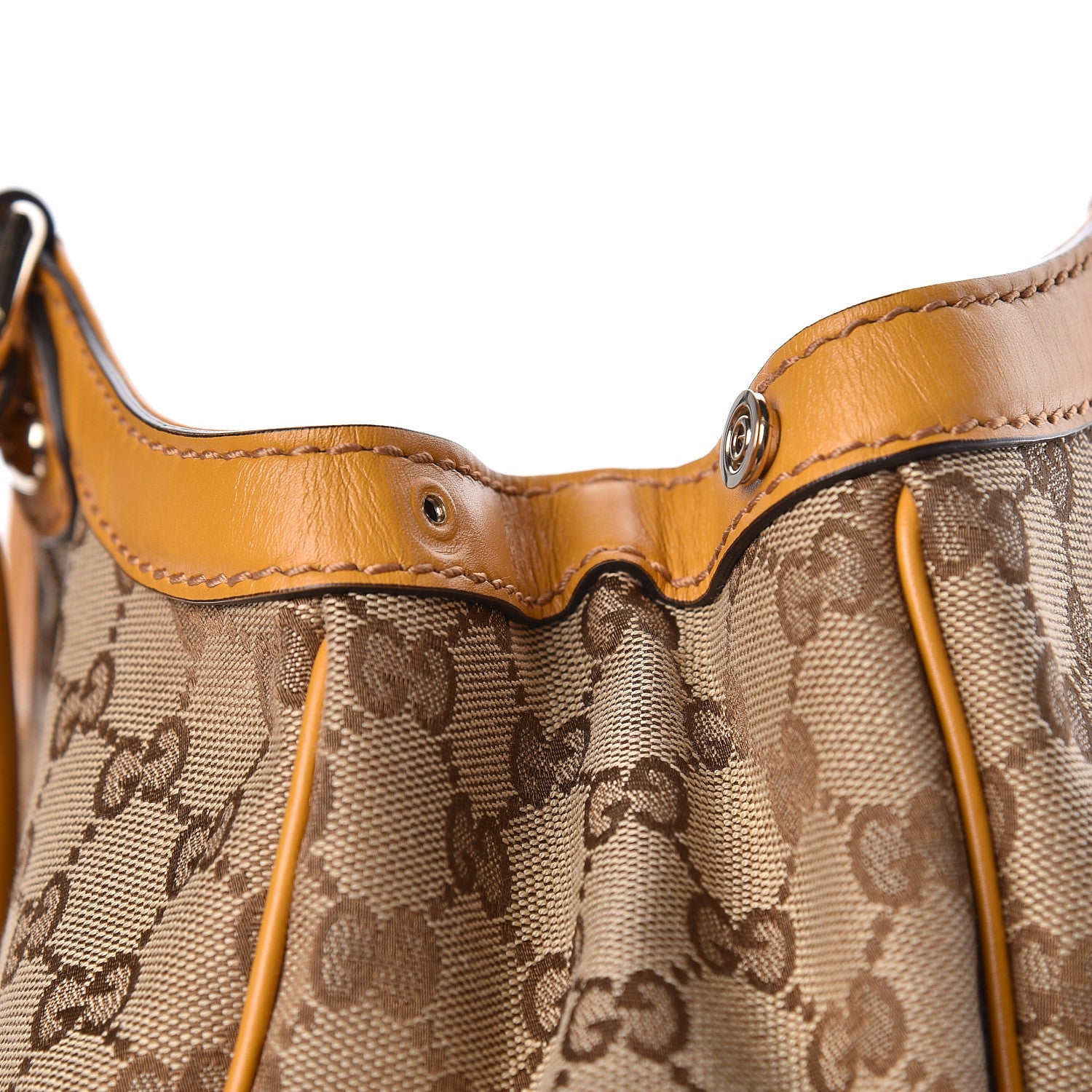 Gucci Monogram Medium Sukey Tote Yellow 10 of 14