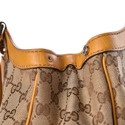 Gucci Monogram Medium Sukey Tote Yellow 10 of 14