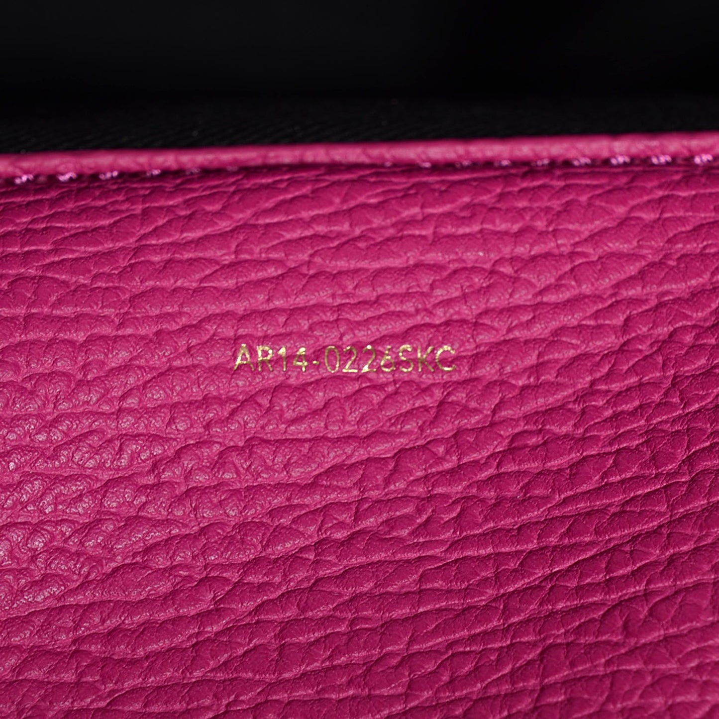 3.1 Textured Calfskin Mini Pashli Satchel Fuchsia