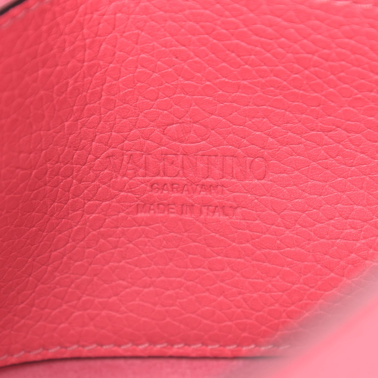 Pebbled Calfskin Medium Rockstud Flip Lock Crossbody Bag Shadow Pink