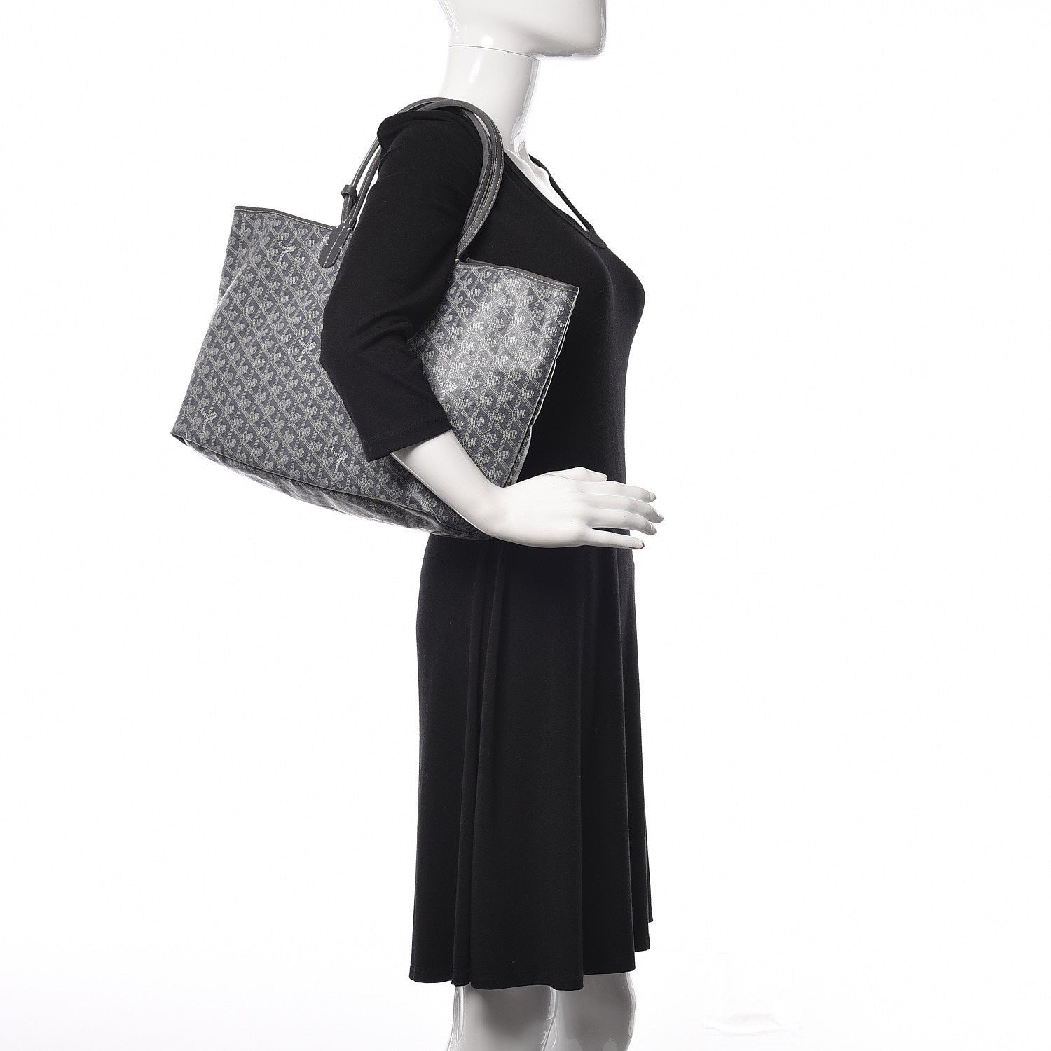 Goyard Goyardine Saint Louis PM Grey 3 of 10