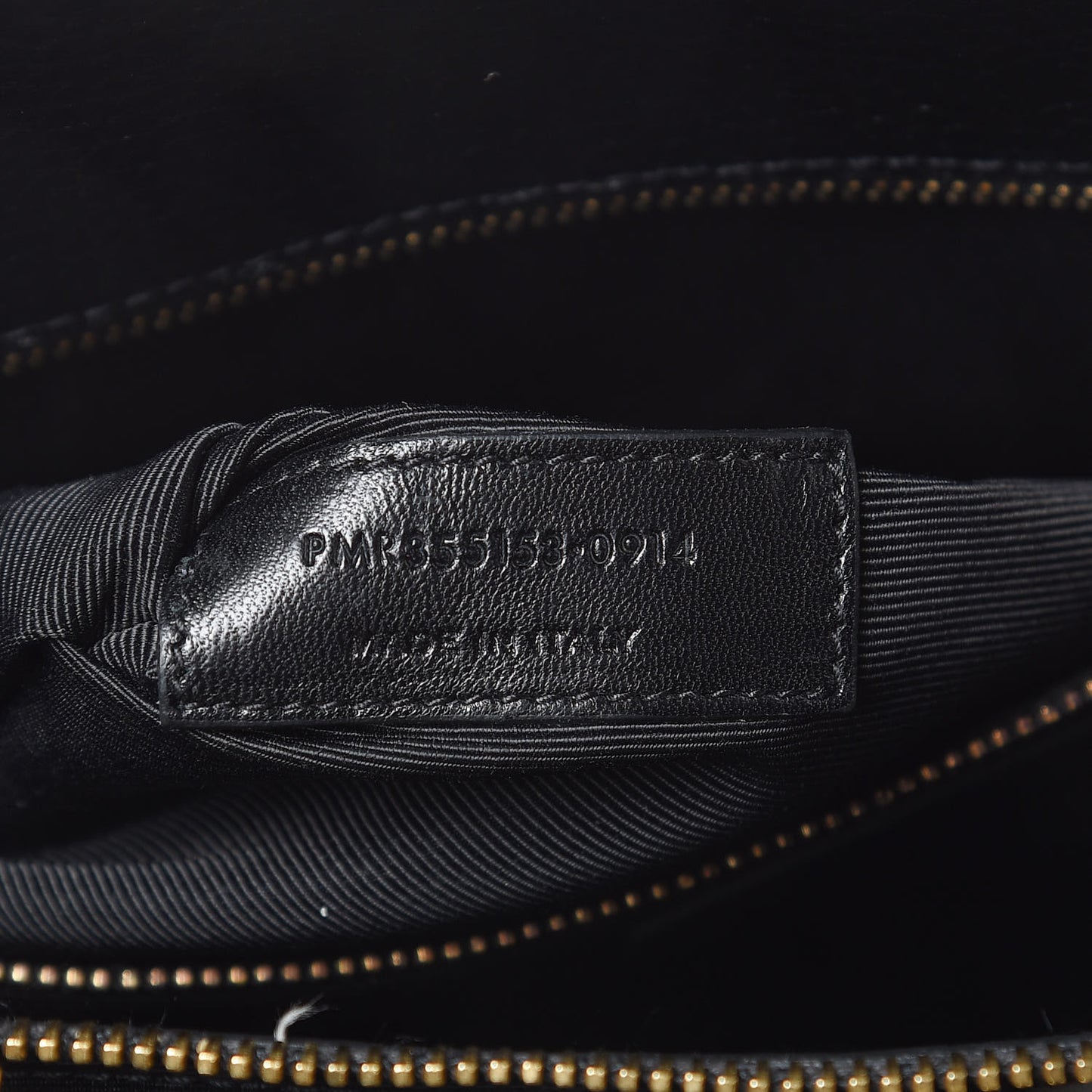 Grained Calfskin Small Sac De Jour Black