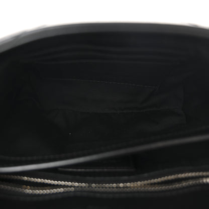 Saint Laurent Calfskin Y Quilted Monogram Toy Loulou Crossbody Bag Black 5 of 10