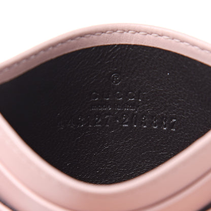 Gucci Calfskin Matelasse GG Marmont Card Holder Perfect Pink 5 of 7
