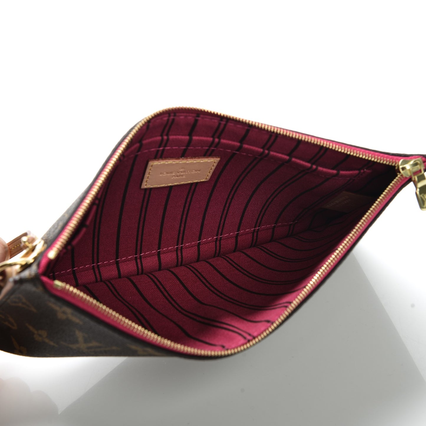 Monogram Neverfull MM GM Pochette Pivoine