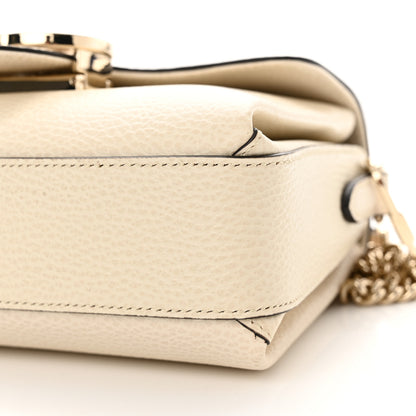 Gucci Dollar Calfskin Interlocking G Crossbody Bag Mystic White 10 of 15