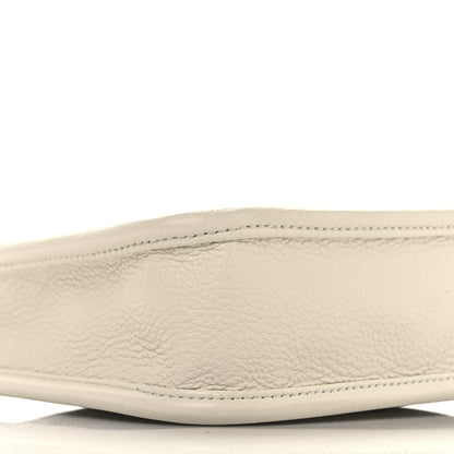 Prada Vitello Daino Soft Mini Hobo Messenger Bag White 7 of 8