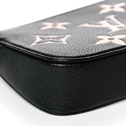 Louis Vuitton Empreinte Monogram Giant Mini Pochette Accessories Black 7 of 9