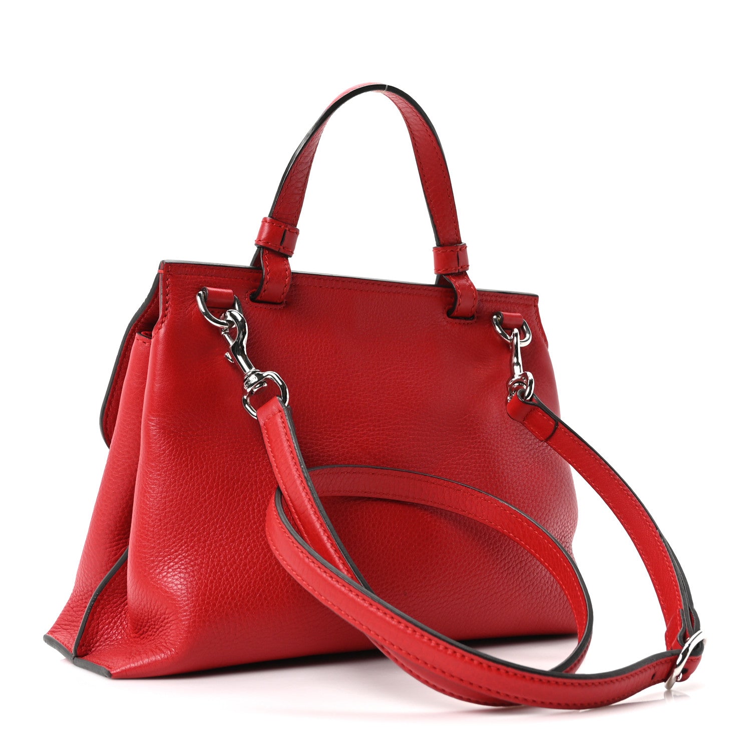 GUCCI レザーバッグ Gucci Cellarius Calfskin Small Bamboo Daily Top Handle Bag