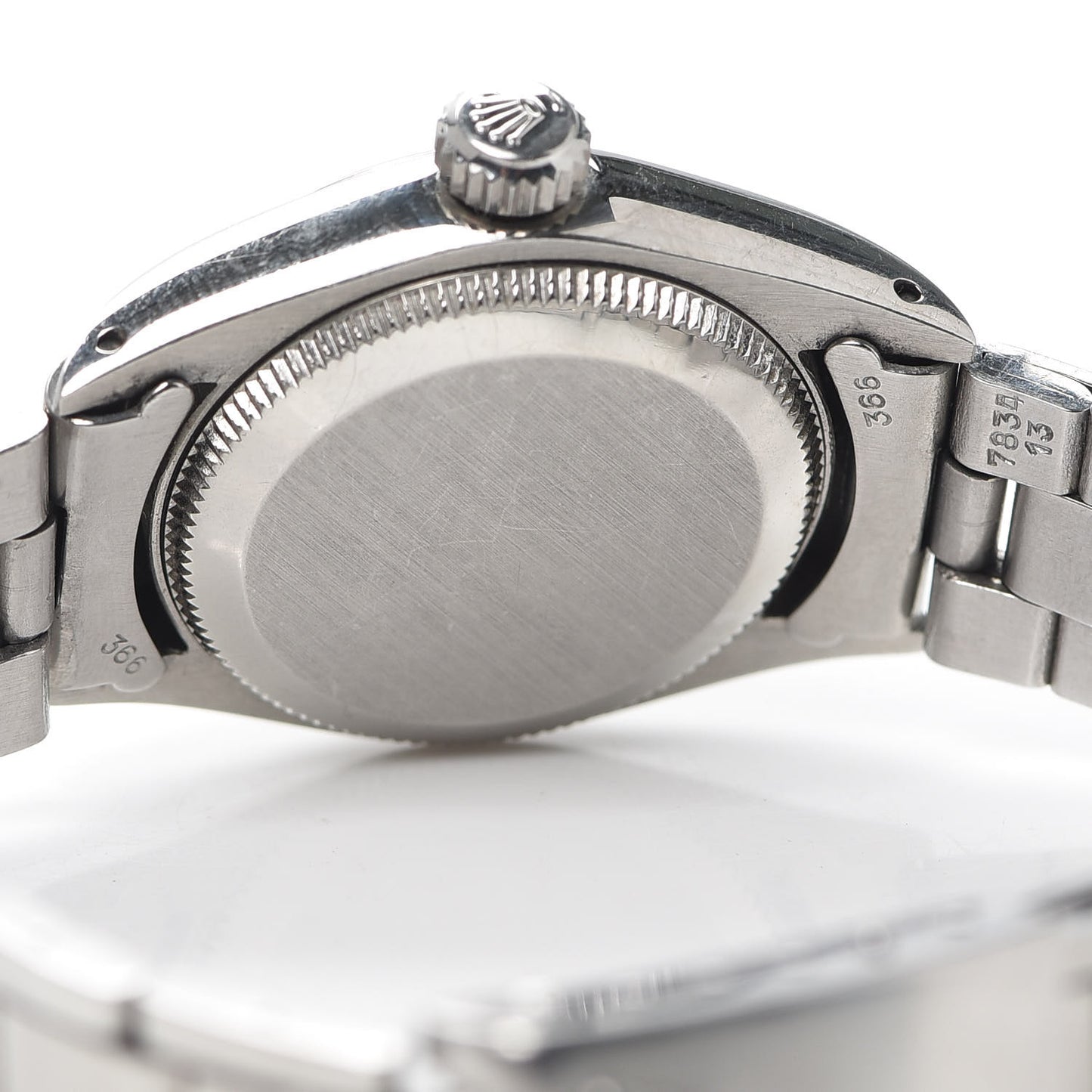 Stainless Steel 24mm Oyster Perpetual Watch White 6718
