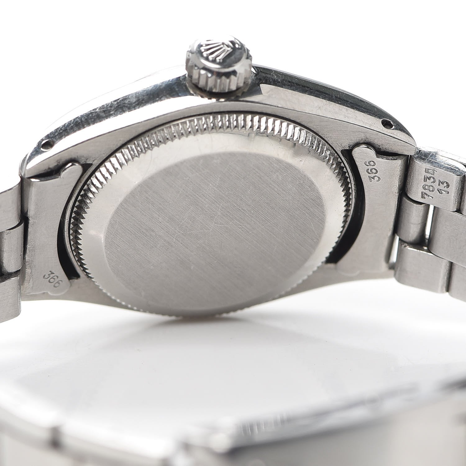 Rolex Stainless Steel 24mm Oyster Perpetual Watch White 6718 4 of 5
