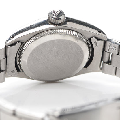Rolex Stainless Steel 24mm Oyster Perpetual Watch White 6718 4 of 5