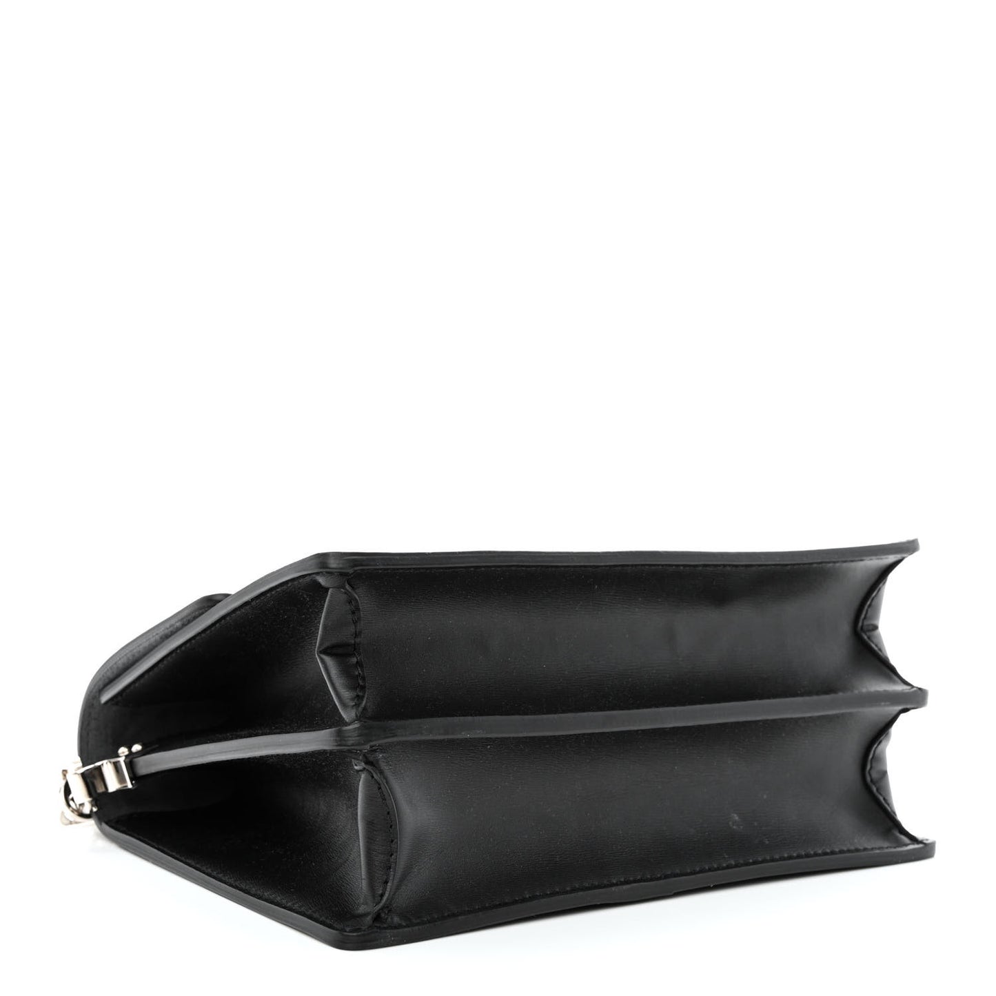 Denim Monogram Jacquard Dauphine MM Black