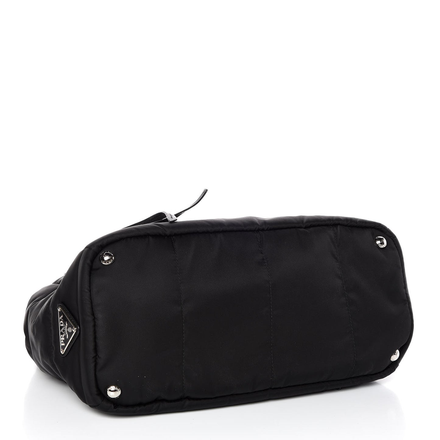 Tessuto Nylon Bomber Tote Black