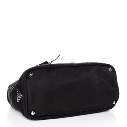 Prada Tessuto Nylon Bomber Tote Black 4 of 10