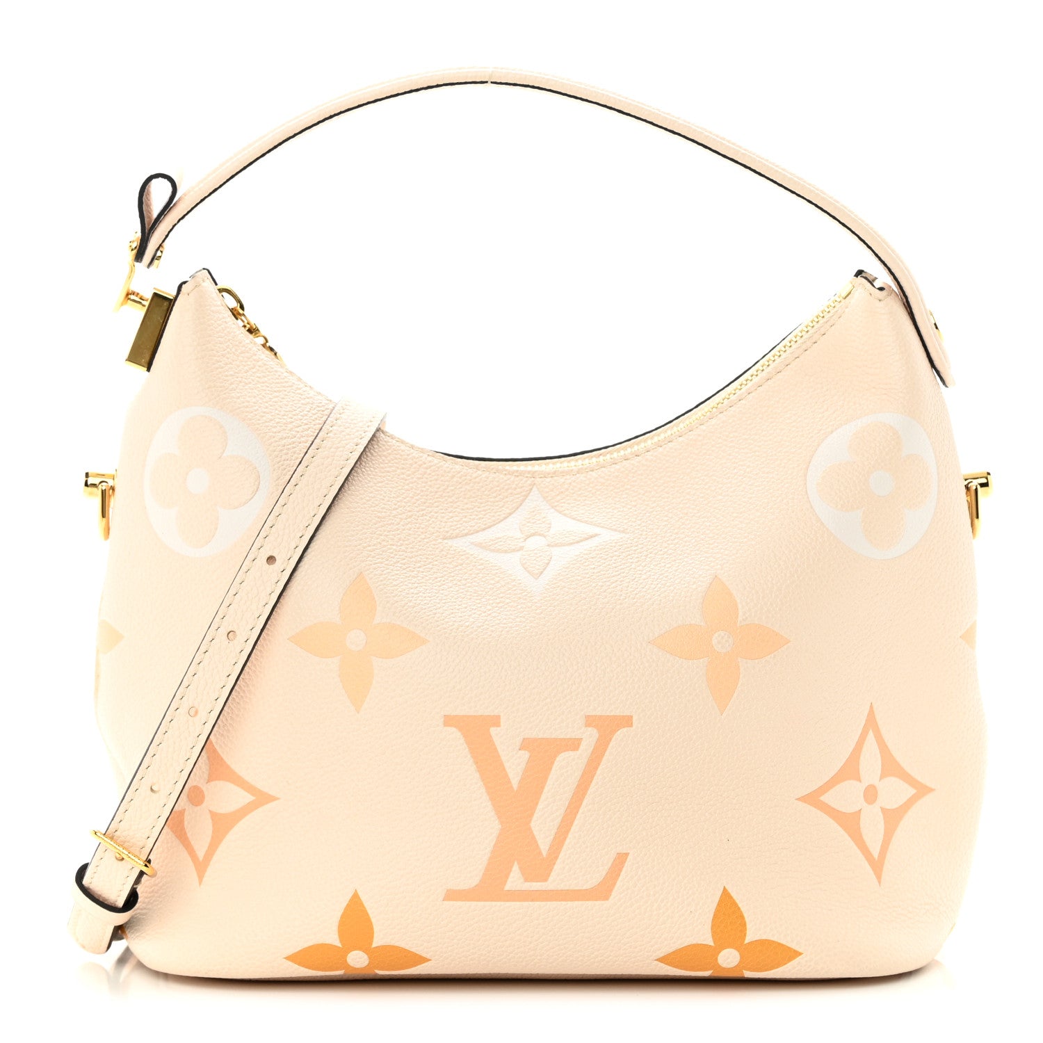 Louis Vuitton Empreinte Monogram Giant By The Pool Marshmallow Hobo Cream Saffron 1 of 14