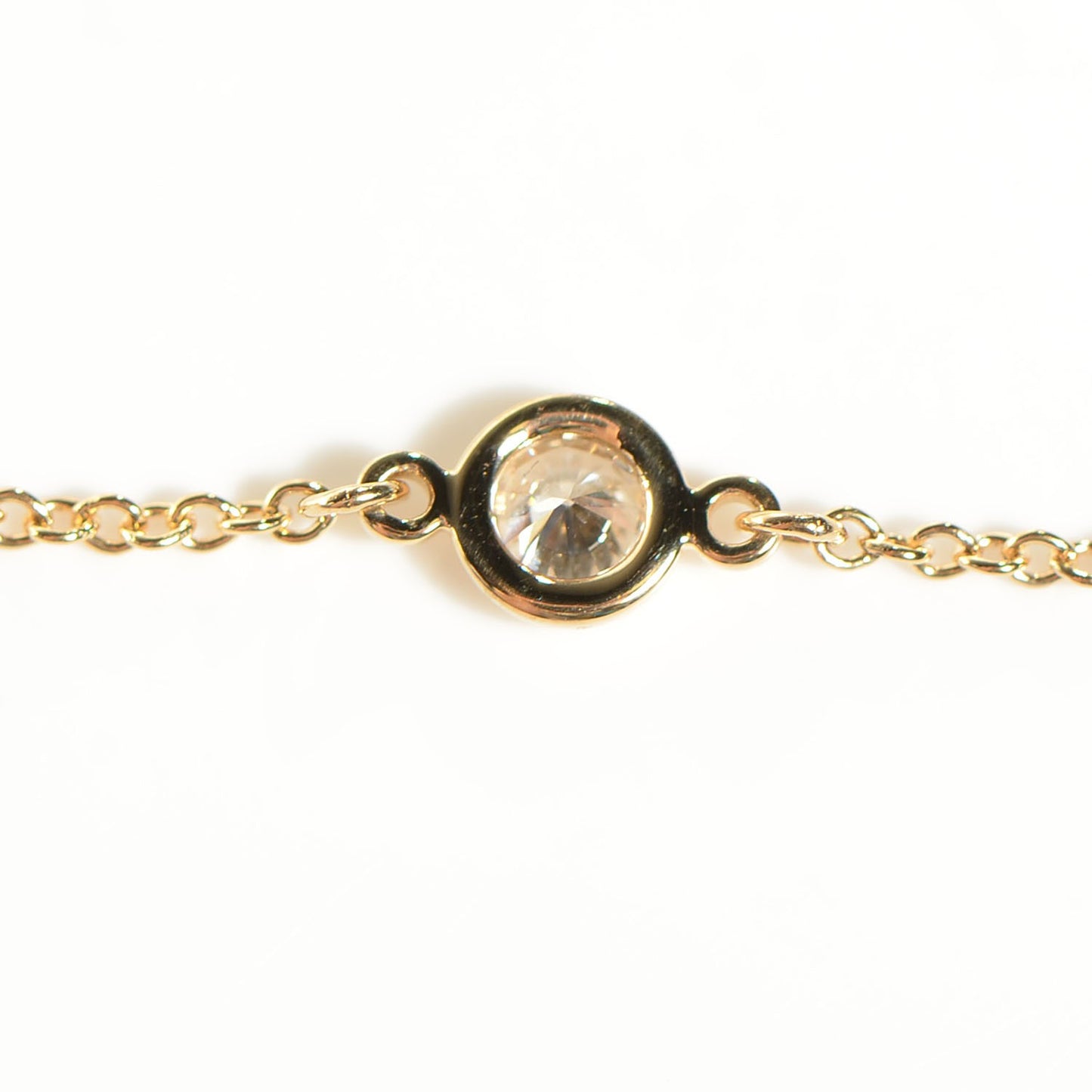 18K Yellow Gold Diamond .08ct Elsa Peretti Diamonds by the Yard Bracelet