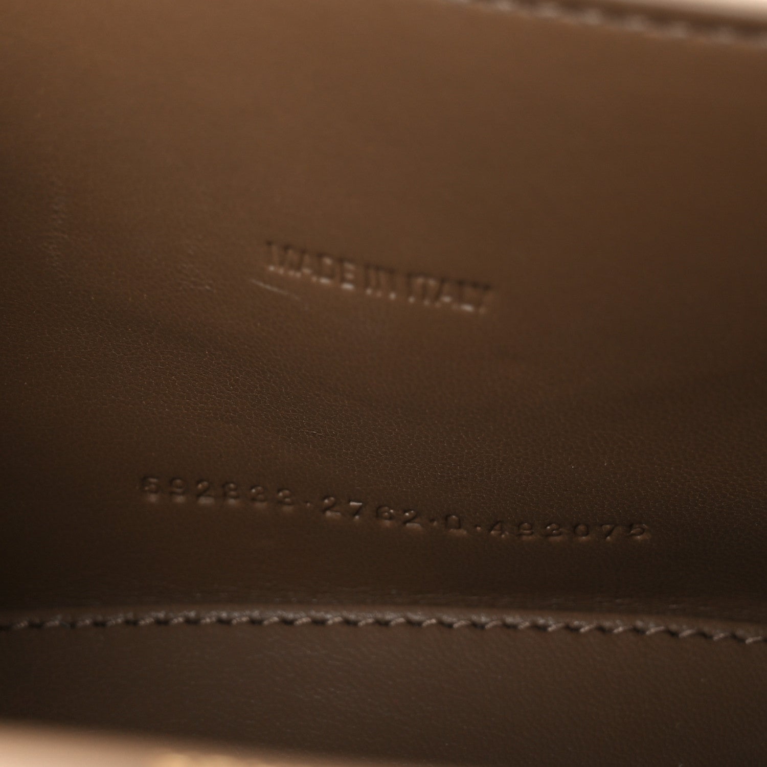 Balenciaga Coated Canvas BB Monogram Hourglass Top Handle Bag XS Beige Brown 7 of 10