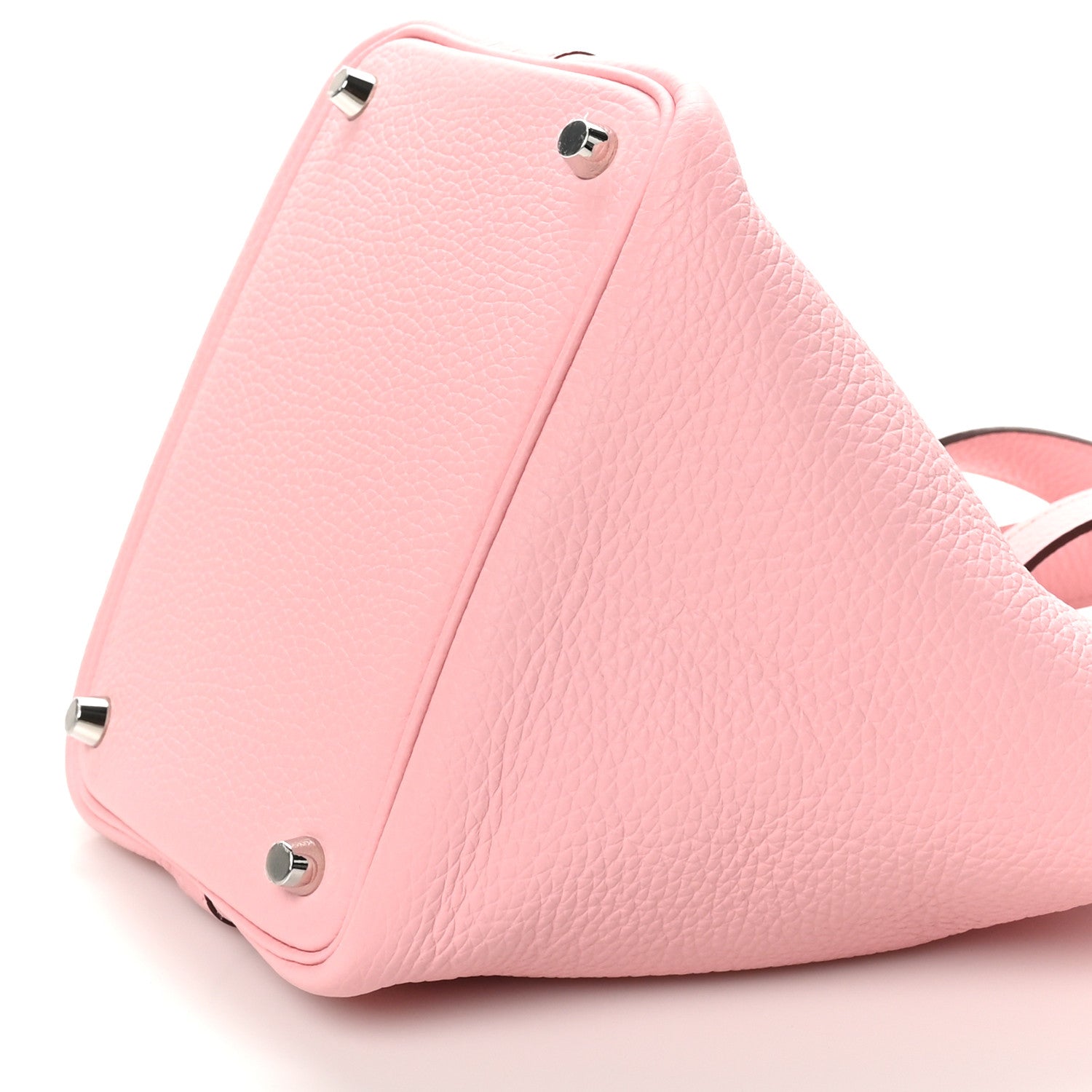 Hermes Taurillon Clemence Picotin Lock 18 PM Rose Sakura 10 of 10