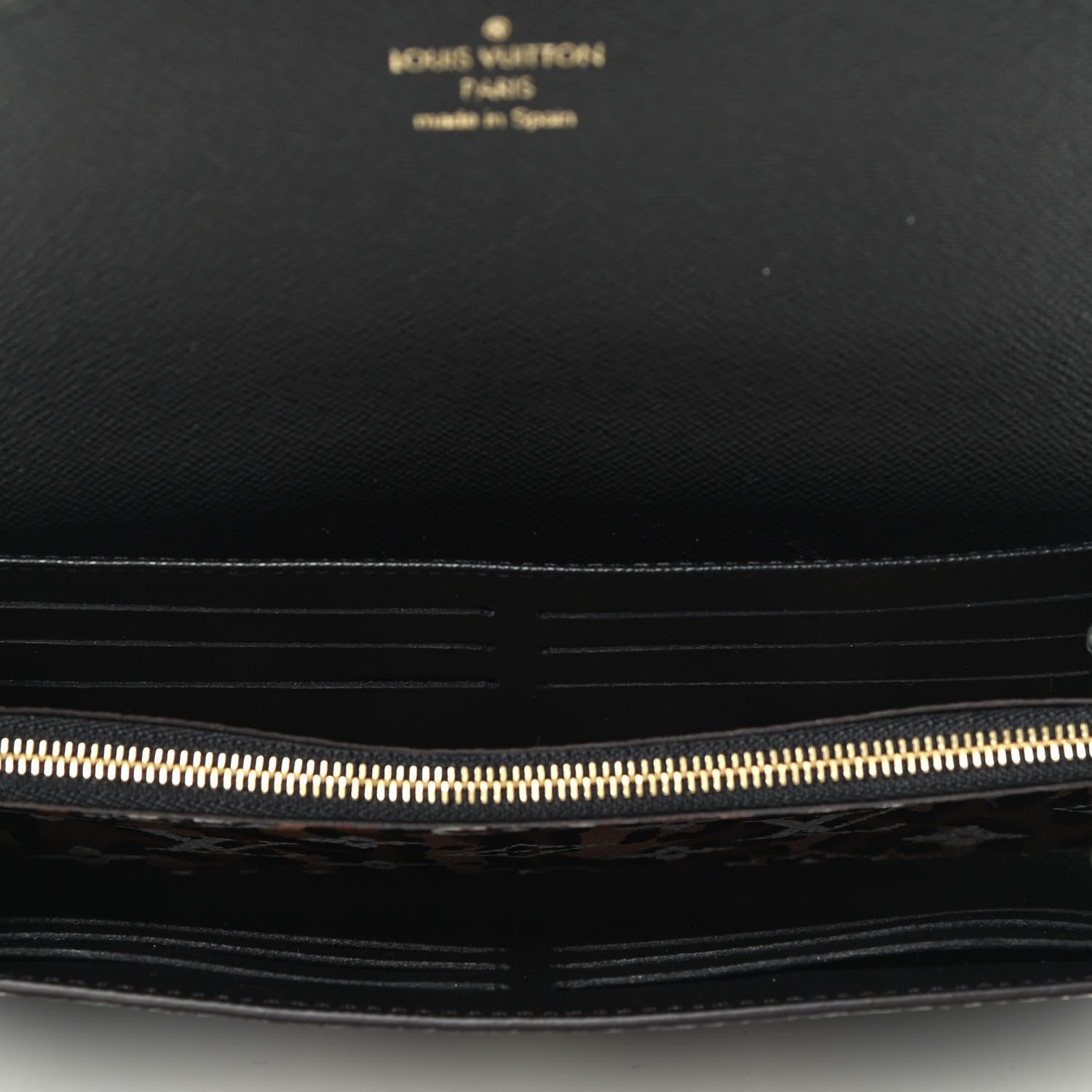 Louis Vuitton Monogram Giant Jungle Sarah Wallet Black 3 of 3