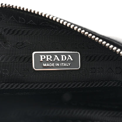 Prada Grace Lux Triangle Shoulder Bag Black 6 of 11