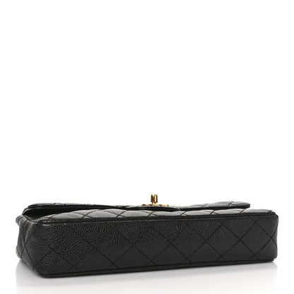Chanel Caviar Quilted East West Flap Black 4 of 10