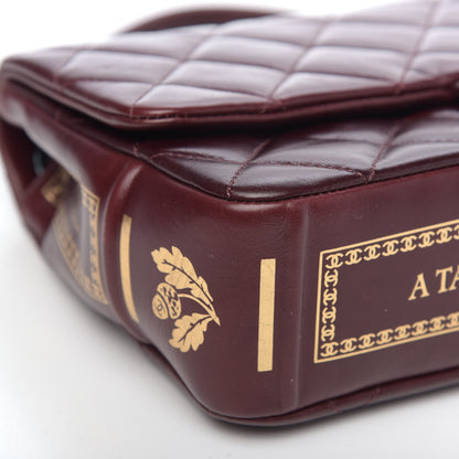 Chanel Hot Stamping Calfskin Tale Of Salzburg Flap Burgundy 8 of 14