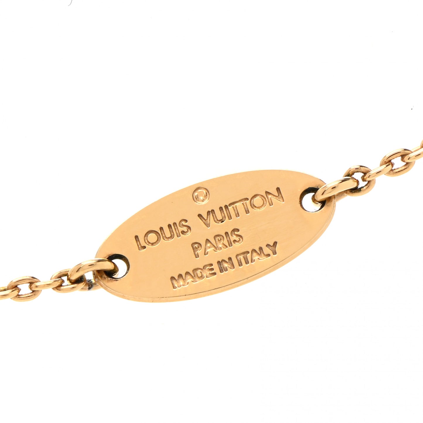 Metal Louisette Necklace Gold