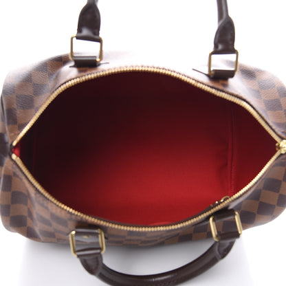 Louis Vuitton Damier Ebene Speedy 30 5 of 13
