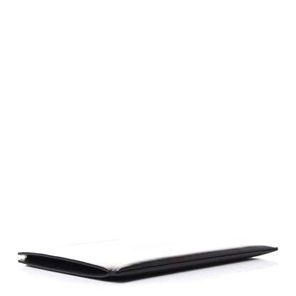 Saint Laurent Calfskin Logo Zipped Tablet Pouch Black 4 of 9