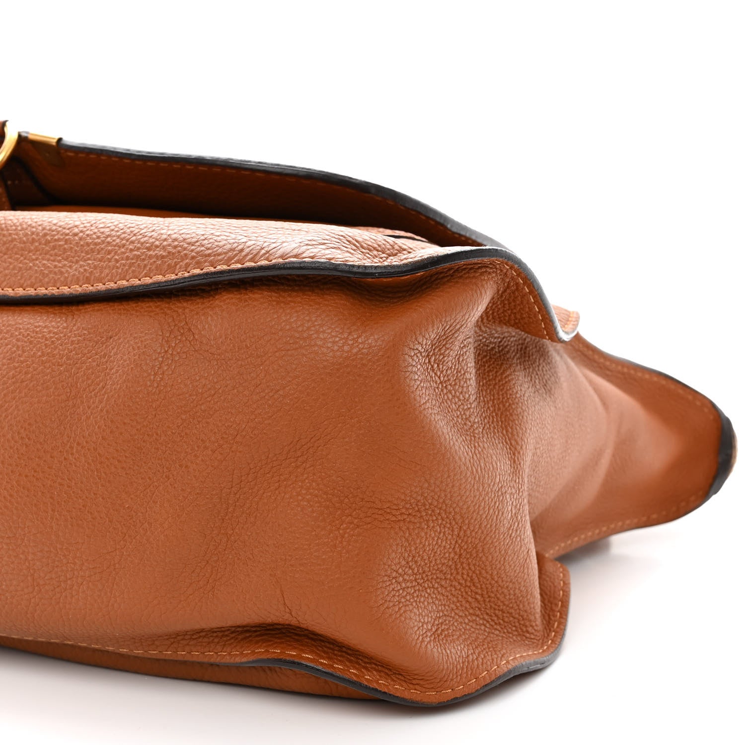 Chloe Calfskin Large Marcie Satchel Tan 11 of 13