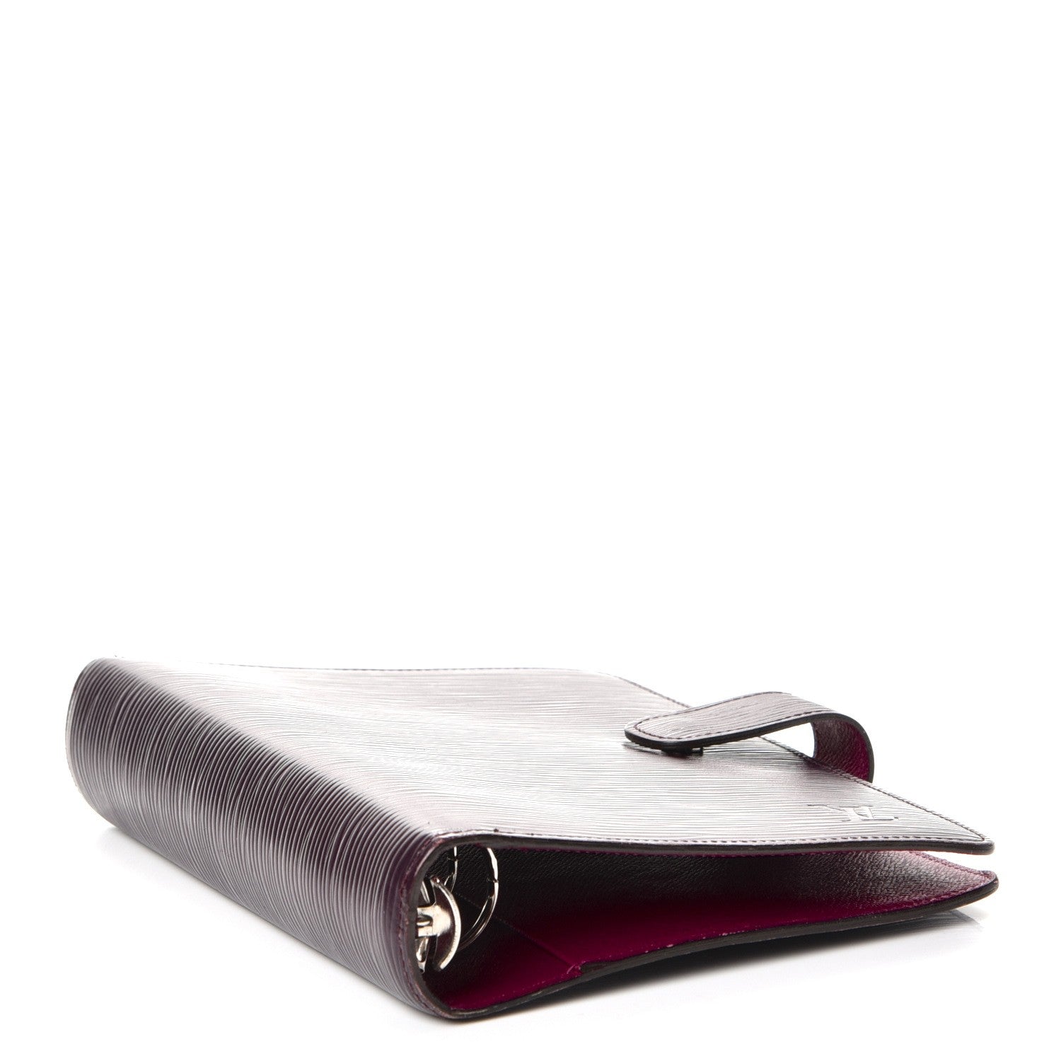 Louis Vuitton Epi Medium Ring Agenda Cover Cassis 4 of 10