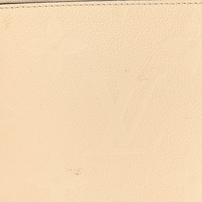 Louis Vuitton Empreinte Monogram Giant Neverfull MM Cream 13 of 15