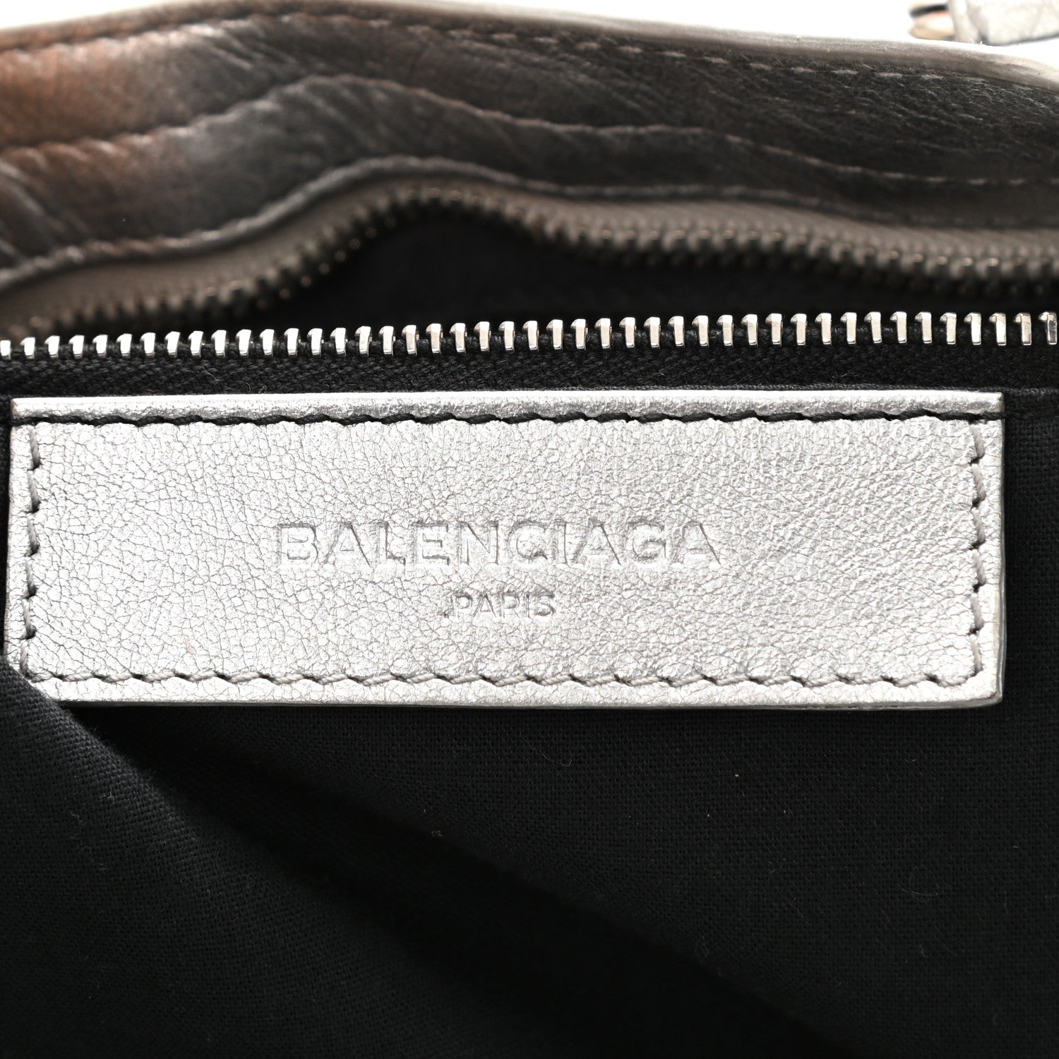 Balenciaga Metallic Agneau Giant 12 Silver Hardware City Gris Aluminum 6 of 8