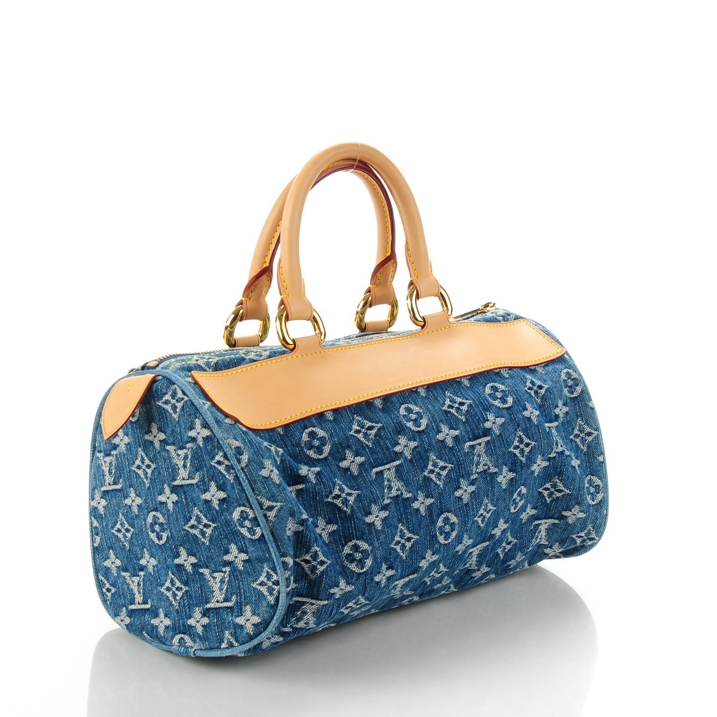 Monogram Denim Neo Speedy Blue