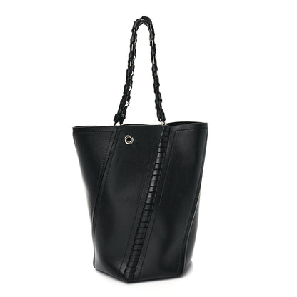 Proenza Schouler Calfskin Medium Hex Bucket Bag Black 3 of 9