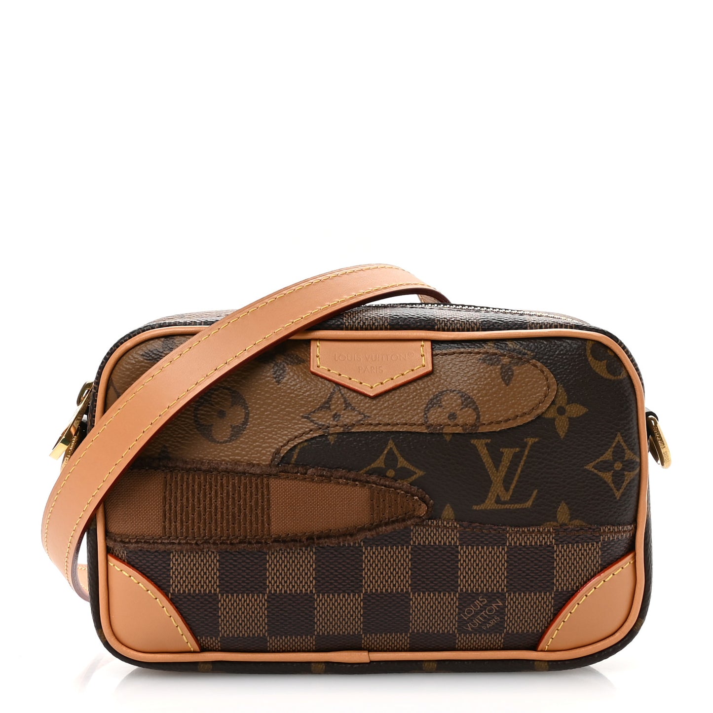 Monogram Landscape Trocadero Wearable Wallet Brown